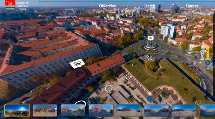 VIDEO Consiliul Judeţean Timiş a lansat un tur turistic virtual interactiv