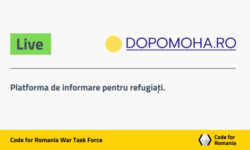 Code for Romania a lansat platforma Dopomoha.ro, cu informaţii corecte pentru refugiaţii ucraineni