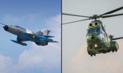 MApN, concluzii preliminare: Factori umani şi de mediu – cauzele prăbuşirii avionului MiG-21 şi a elicopterului IAR-330