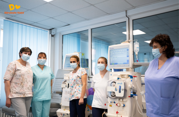 Dăruiește Viață aduce, în premieră, la Spitalul Marie Curie două aparate de hemodializă unice în România 1