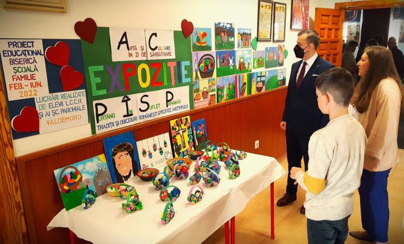 Reuniunea ambasadorului George Bologan cu o parte a comunității românești din Valdemoro 1