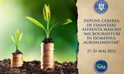 Solicitanţii de microgranturi în domeniul agroalimentar pot depune cereri de finanţare începând de vineri