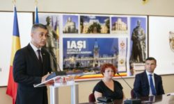 Ambasadorul Israelului a primit titlul de ”Cetăţean de Onoare al Municipiului Iaşi”, la 81 de ani de la Pogromul din 1941