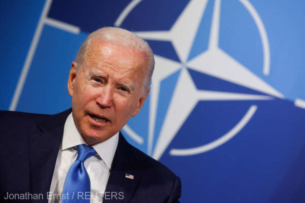Biden anunţă consolidarea prezenţei militare americane în regiunea baltică şi în şase state europene, între care şi România