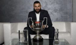 Fotbal: Karim Benzema (Real Madrid) a primit trei premii la gala organizată de Marca