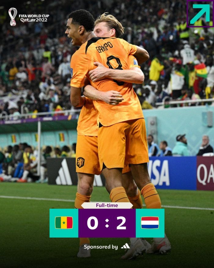 Fotbal – CM 2022: Olanda a debutat cu o victorie la turneul final din Qatar, 2-0 cu Senegal