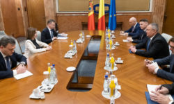 VIDEO Nicolae Ciucă a discutat cu Maia Sandu despre situaţia de securitate regională şi energetică