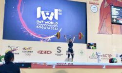 Haltere: Mihaela-Valentina Cambei, medaliată cu argint la Mondialele din Columbia