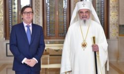 Ambasadorul Spaniei, primit de Patriarhul Daniel; discuţii despre comunitatea de români şi efectele războiului din Ucraina
