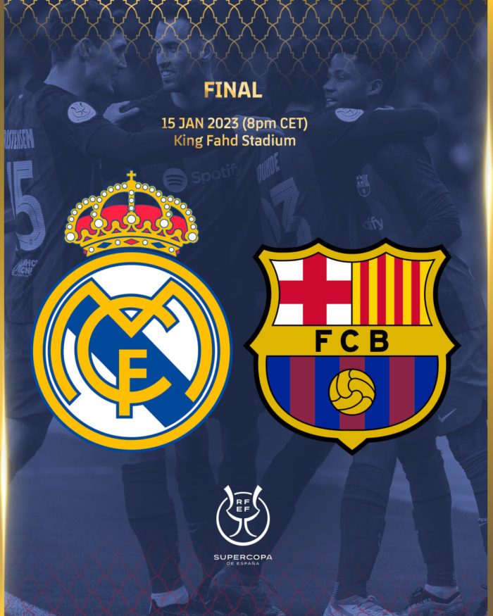 Fotbal: Finală FC Barcelona – Real Madrid în Supercupa Spaniei