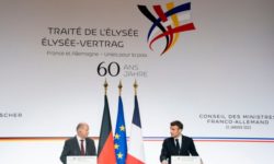 VIDEO Macron şi Scholz relansează ”locomotiva” franco-germană, dar persistă divergenţe între ei