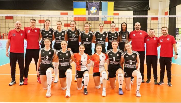 Volei feminin: CSM Volei Alba Blaj, la prima victorie în Liga Campionilor