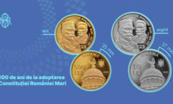 BNR lansează monede cu tema 100 de ani de la adoptarea Constituţiei României Mari