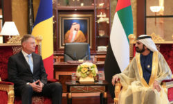 Iohannis – întâlnire cu premierul emiratez; România şi EAU – cooperare în domeniile dezvoltării durabile şi educaţiei pentru mediu