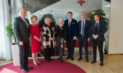 Majestatea Sa Margareta şi Principele Radu au vizitat Crucea Roşie Suedeză