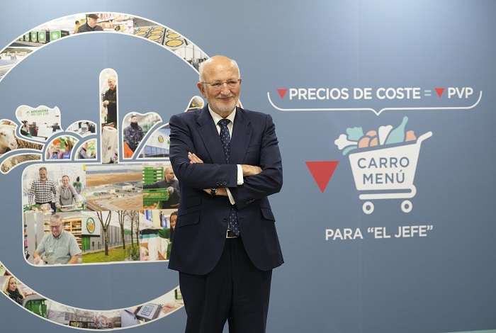 Mercadona facturează 31.041 de milioane, cu 11% mai mult în 2021 și inflația îi reduce beneficiile și rentabilitatea