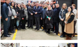 Ministrul român al Muncii, domnul Marius Budăi, a vizitat mai multe firme românești