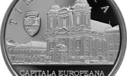 BNR lansează o monedă din argint cu tema Timişoara 2023 – Capitală Europeană a Culturii