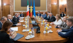 Premierul – întrevedere cu ministrul italian al întreprinderilor; decarbonizarea şi digitalizarea economiei europene, pe agenda discuţiilor