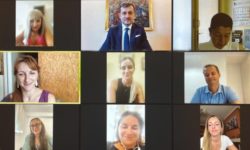 Ambasadorul României, George Bologan, s-a adresat, prin videoconferință, celor 11 români aleși în structurile administrative, la alegerile locale din Spania