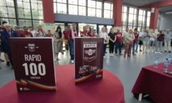 Clubul Sportiv Rapid a lansat cartea Rapid 100 cu ocazia centenarului