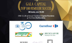 VIDEO Excelenţa în afaceri, cultură, cercetare şi comunicare – premiată la Gala Capital Top 100 Femei de Succes