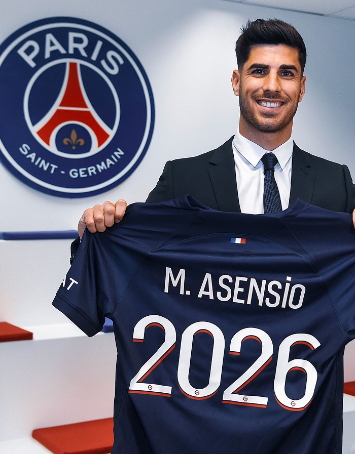 Fotbal: Extrema spaniolă Marco Asensio a semnat cu PSG