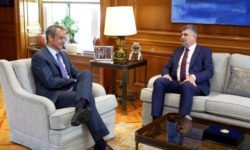 Ciolacu-întrevedere cu premierul grec, la Atena; discuţiile au vizat consolidarea cooperării bilaterale şi regionale