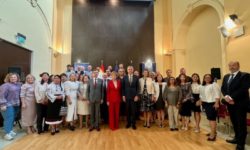 Majestatea Sa Margareta şi Principele Radu s-au întâlnit la Toledo cu membri ai comunităţii româneşti din Spania