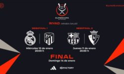Fotbal: Supercupa Spaniei debutează pe 10 ianuarie la Riad, cu derby-ul Real Madrid – Atletico