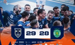 Handbal masculin: CSM Constanţa a câştigat in extremis cu Sporting Lisabona în EHF European League