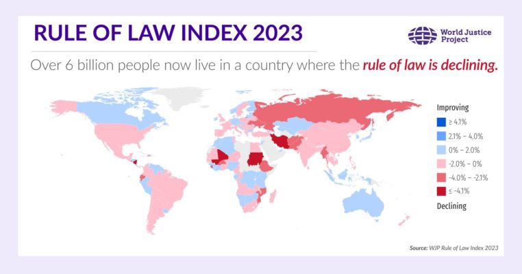 World Justice Project/ România, pe locul 40 din 142 de ţări în clasamentul mondial privind statul de drept
