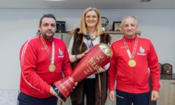 Minifotbal: Echipa României, felicitată de preşedinta Agenţiei Naţionale pentru Sport după câştigarea titlului mondial