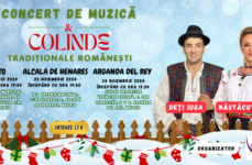 Turneu extraordinar în Spania de muzică românească și colinde tradiționale cu Deți Iuga și Năstăcuța Iuga!